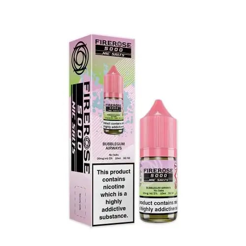 Firerose 5000 Nic Salt - Bubblegum Airways
