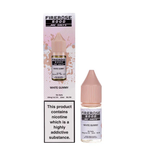 Firerose 5000 Nic Salt - White Gummy