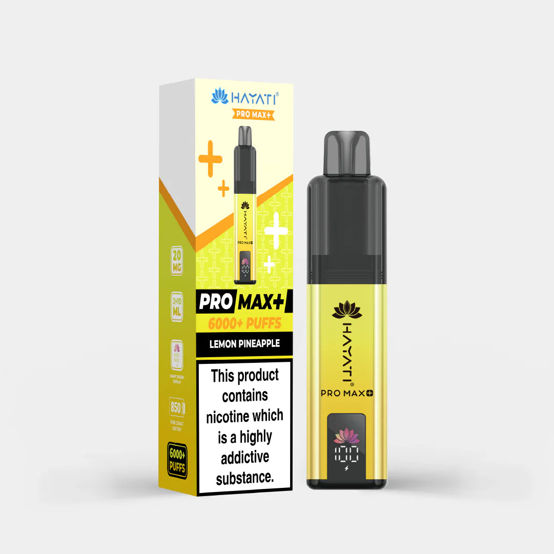 Hayati Pro Max+ 6k - 12 Flavours