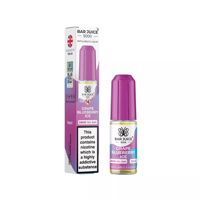 Bar Juice 5000 - Grape Blueberry Ice