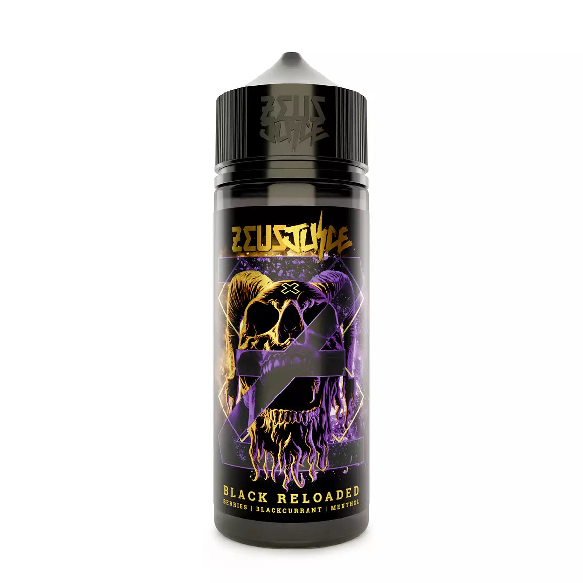 Zeus Juice Black Reloaded 100ml 0mg shortfill e-liquid
