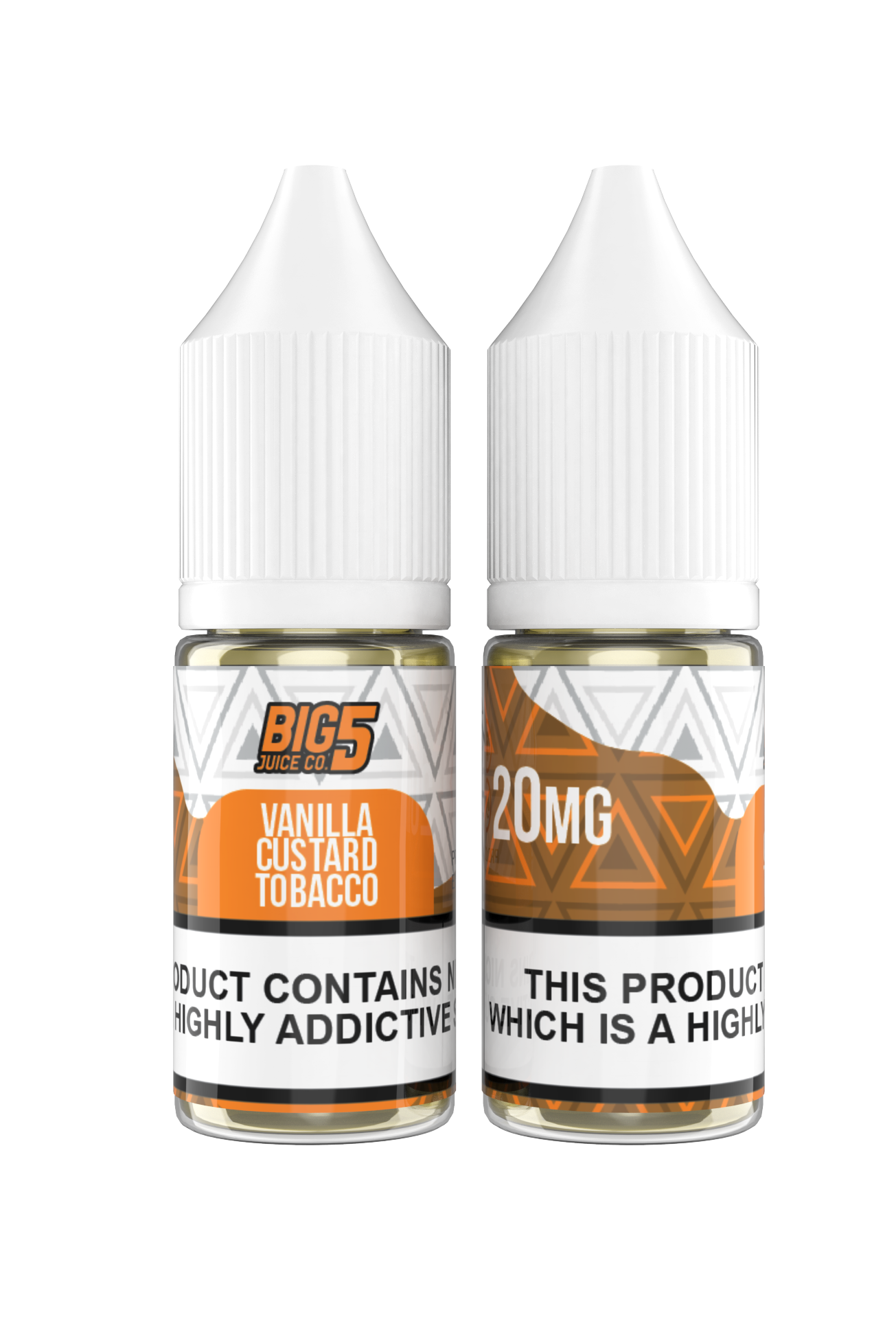 Big 5 10mls Vanilla Custard Tobacco