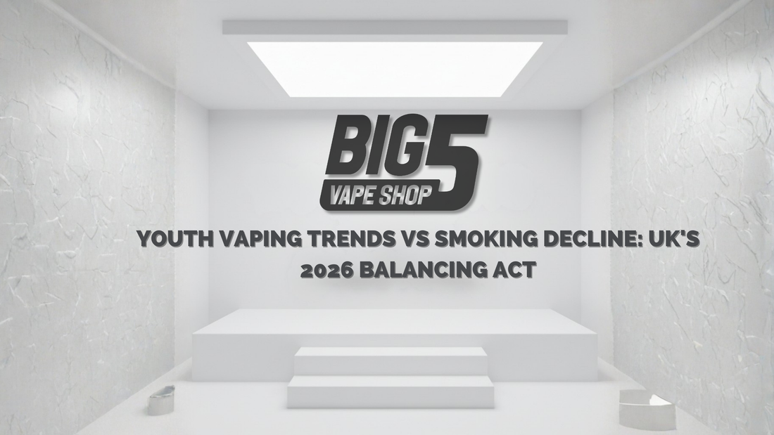 Youth Vaping Trends vs Smoking Decline: UK's 2026 Balancing Act
