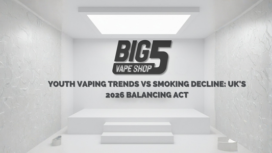 Youth Vaping Trends vs Smoking Decline: UK's 2026 Balancing Act