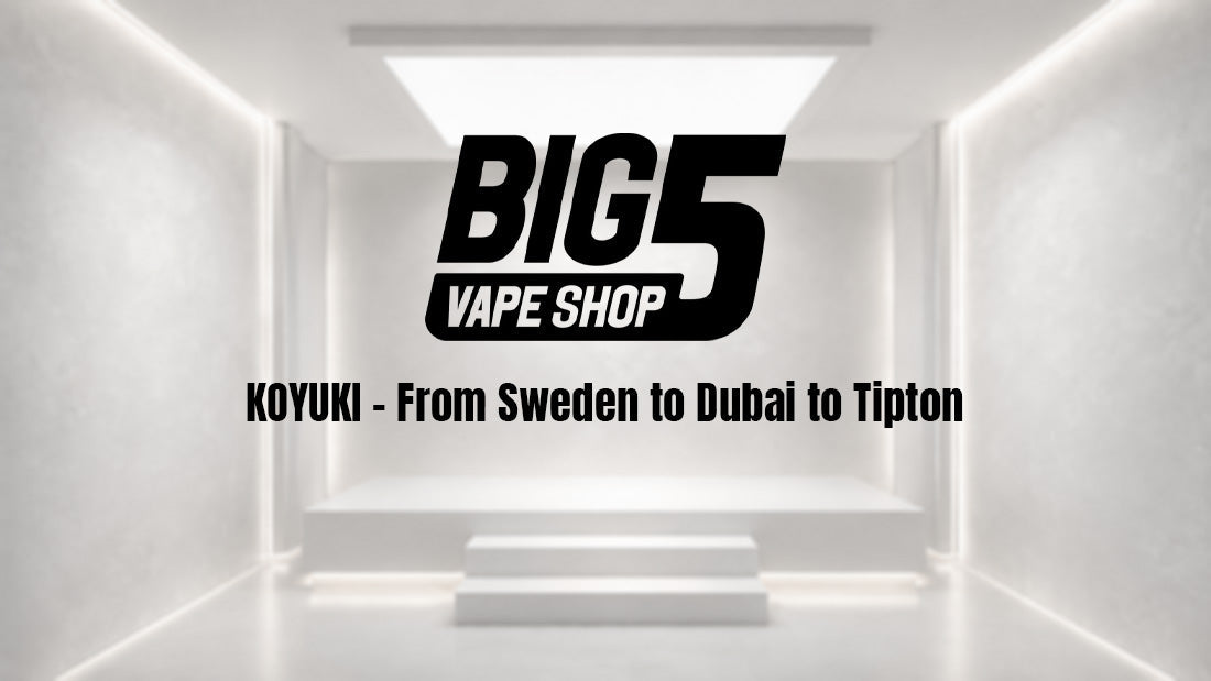 Koyuki Vape Juice in Tipton: Why Vapers Are Talking About This Swedish Brand