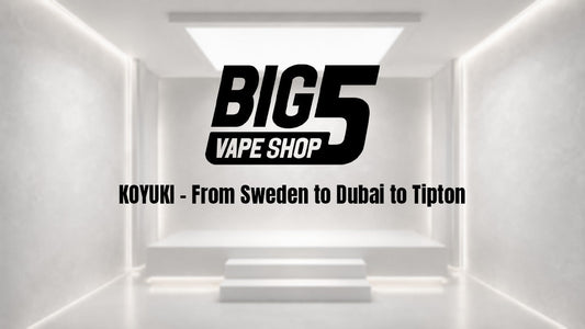 Koyuki Vape Juice in Tipton: Why Vapers Are Talking About This Swedish Brand