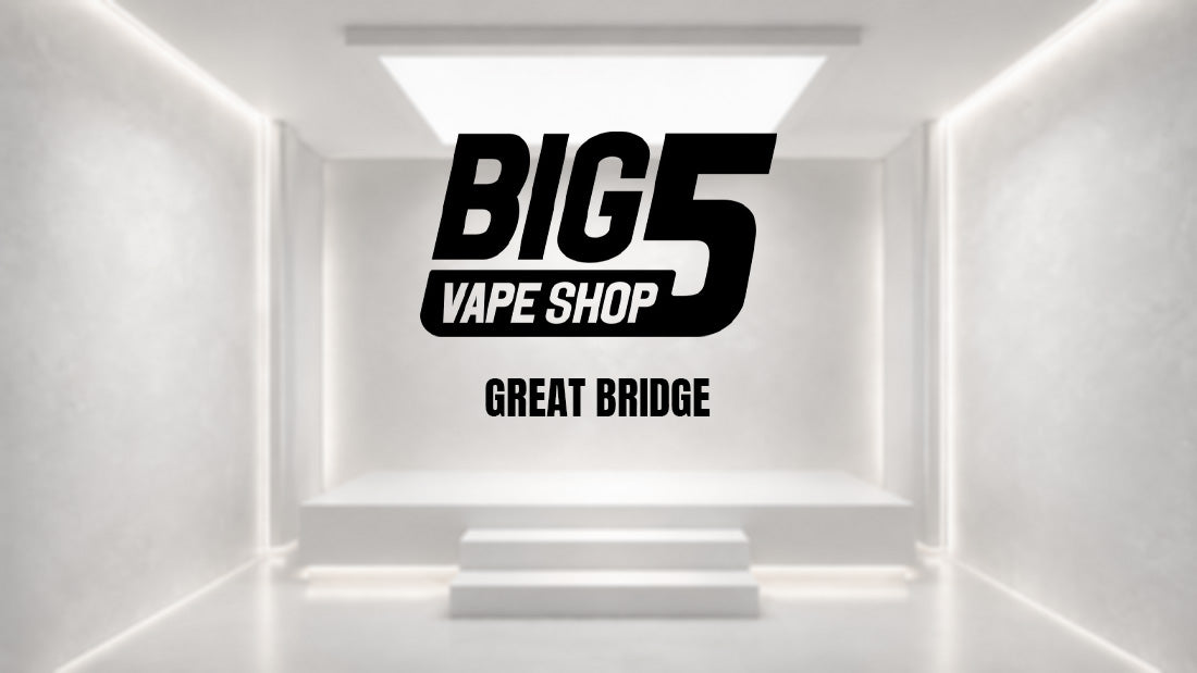 Vape Shop Near Great Bridge: Visit Big 5 Vape Shop in Tipton