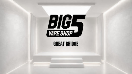 Vape Shop Near Great Bridge: Visit Big 5 Vape Shop in Tipton
