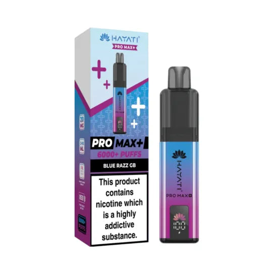 Hayati Pro Max+ 6k Pods - 13 Flavours