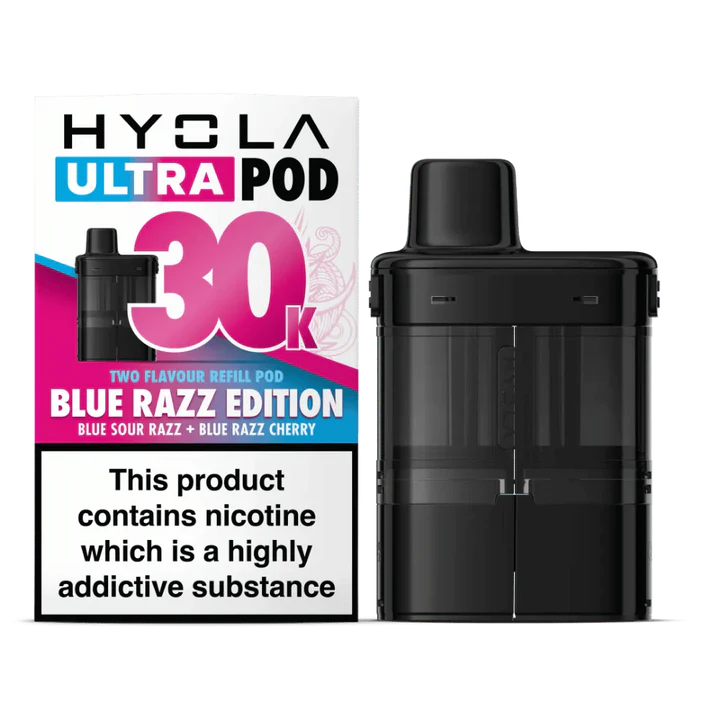 Hyola Ultra 30k Pods Blue Razz Edition