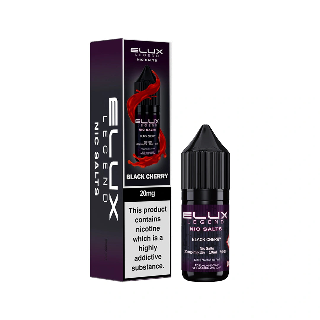 Elux Legend Nic Salt - Black Cherry