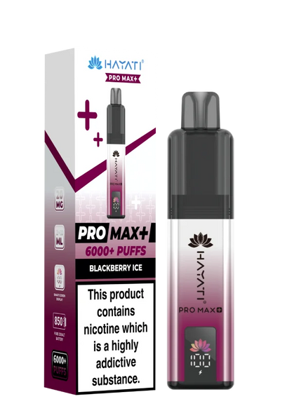 Hayati Pro Max+ 6k - 12 Flavours