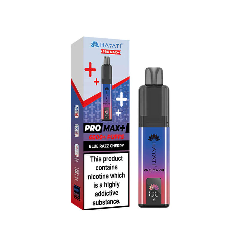 Hayati Pro Max+ 6k - 12 Flavours