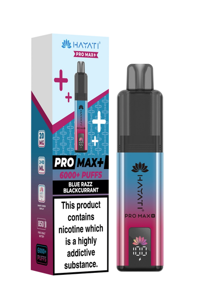 Hayati Pro Max+ 6k - 12 Flavours