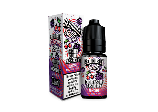 Doozy Vape Seriously Fusionz Salts - Cherry Sour Raspberry