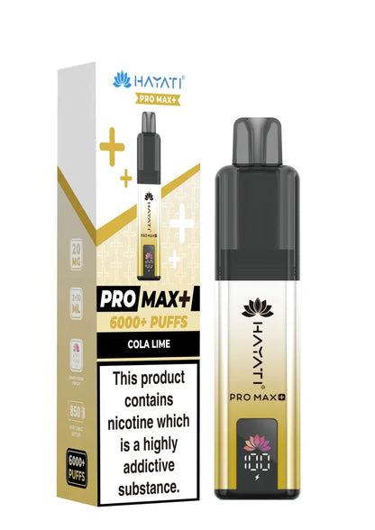 Hayati Pro Max+ 6k - 12 Flavours
