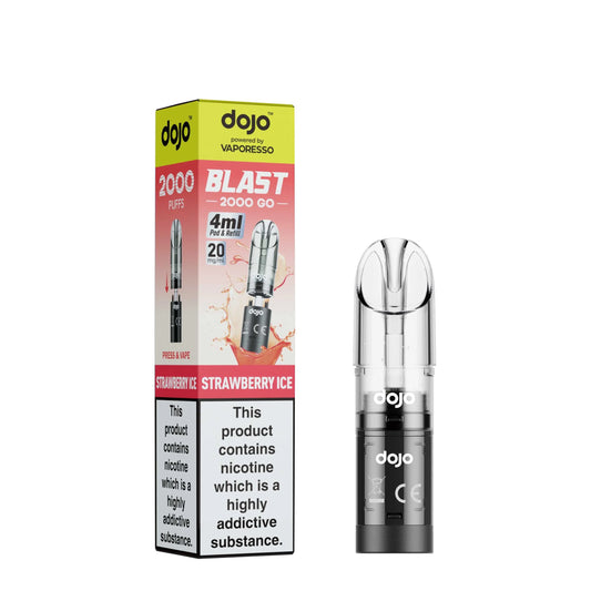 Dojo Blast 2K Replacement Pods by Vaporesso - 15 Flavours