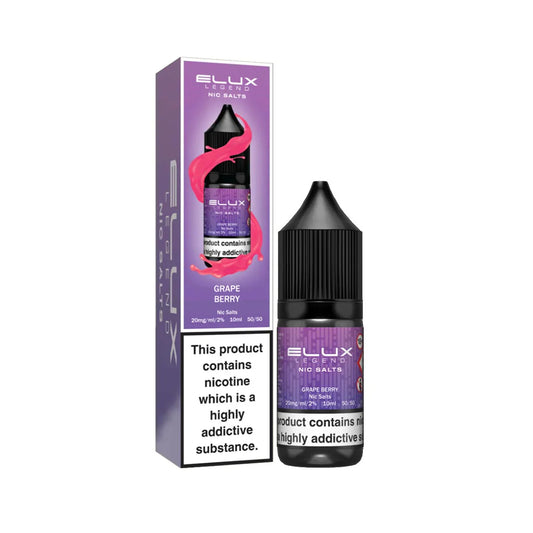 Elux Legend Nic Salt - Grape Berries