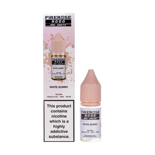 Firerose 5000 Nic Salt - White Gummy
