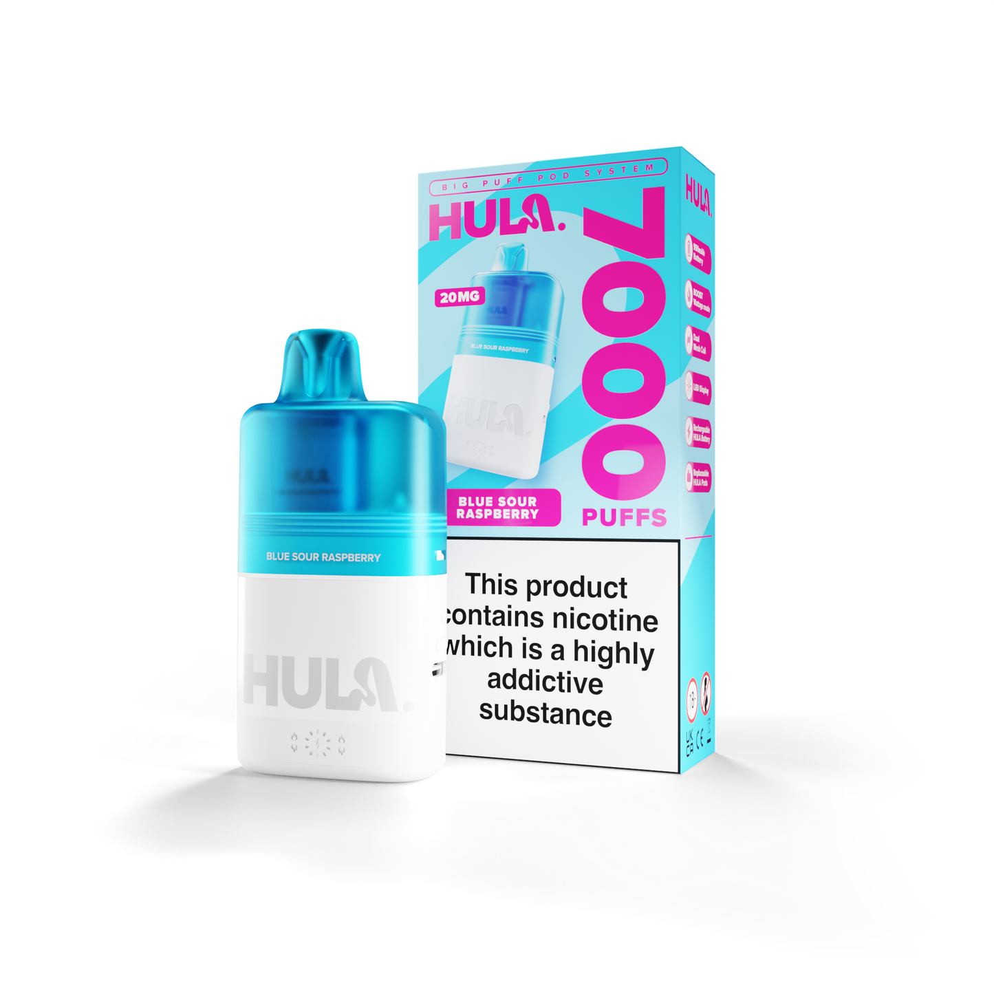 Hula Pod System Kit 20mg - 10 Flavours