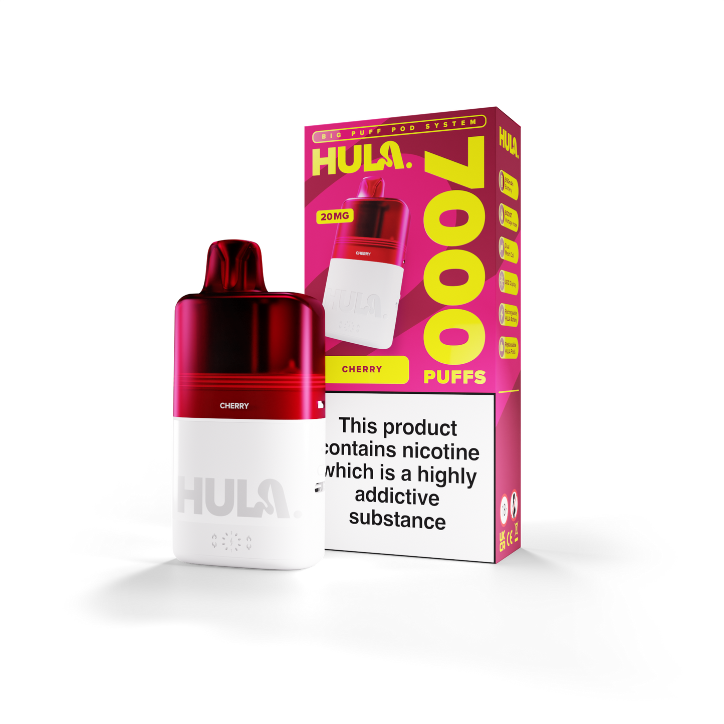 Hula Pod System Kit 20mg - 10 Flavours