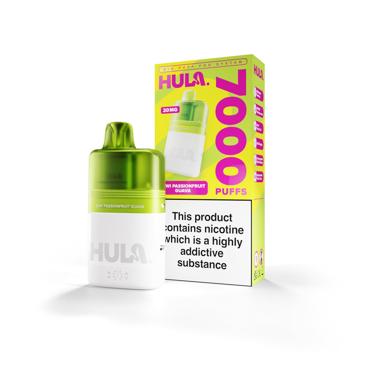 Hula Pod System Kit 20mg - 10 Flavours