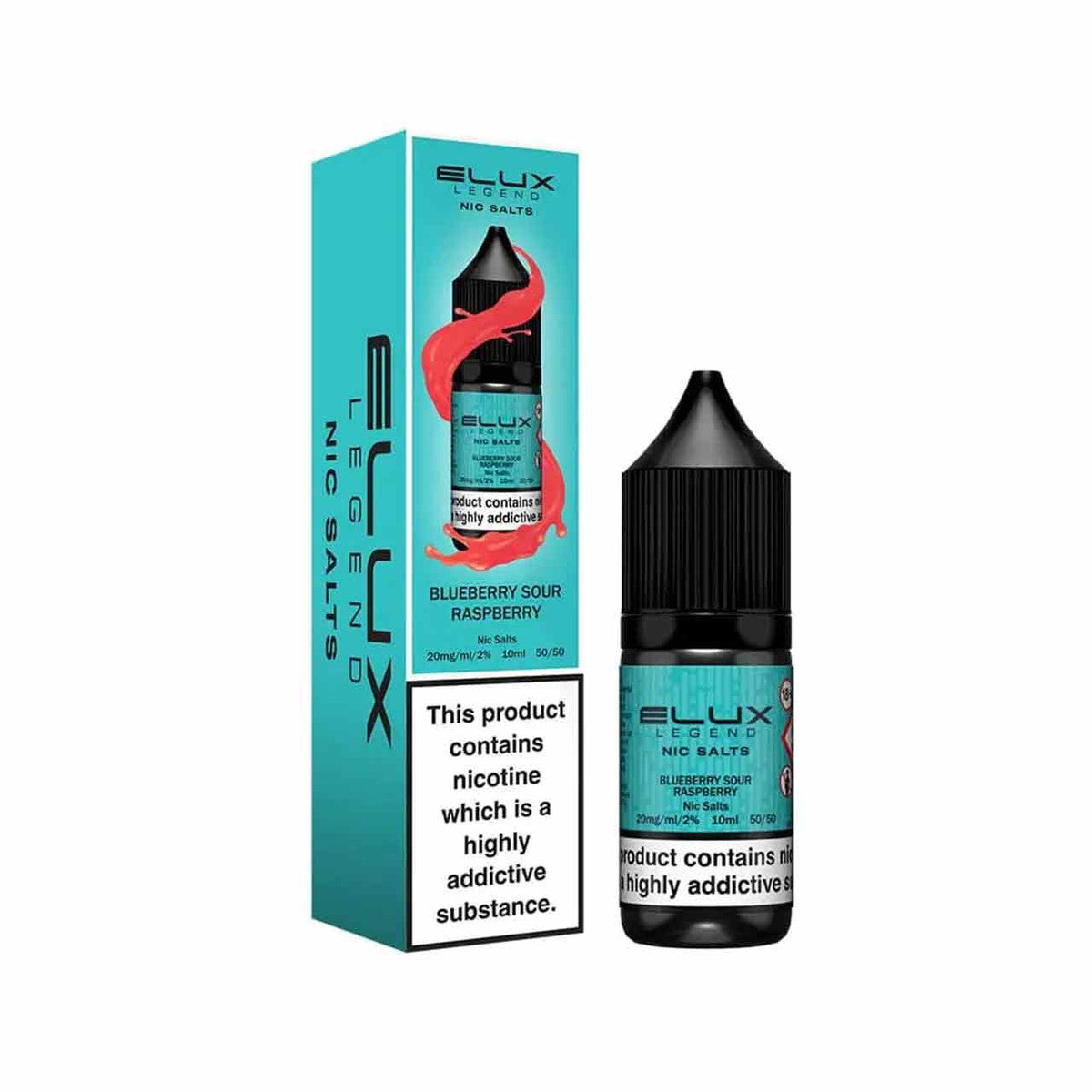 Elux Legend Nic Salt - Blueberry Sour Raspberry