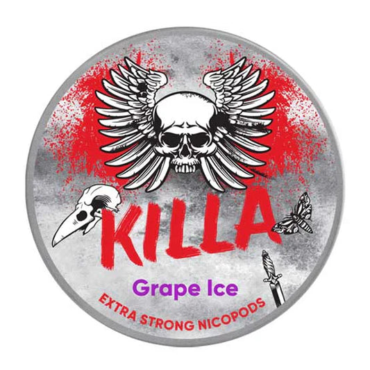 Killa Nicotine Pouch - Grape Ice / 13.2mg