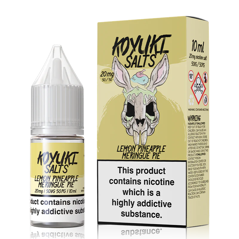 Lemon Pineapple Meringue Pie By Koyuki 10ml Nic Salt