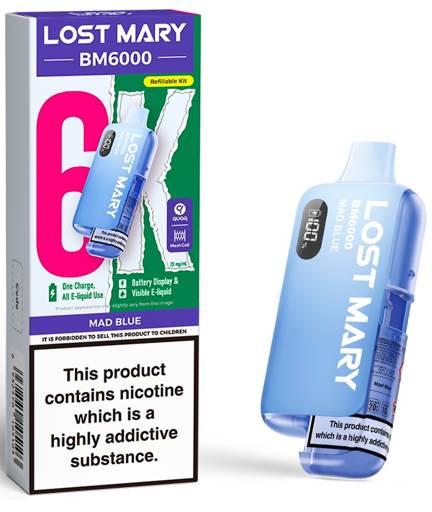 Lost Mary BM6000  Prefilled Pod 20mg - 32 Flavours