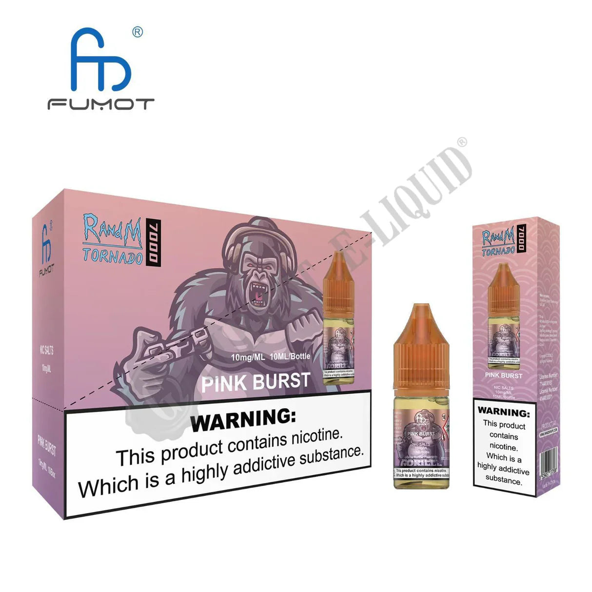RandM 7000 (10mg) Nic Salt 10ml
