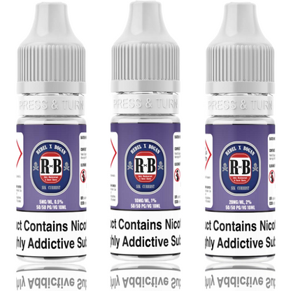 REBEL X BOGAN SIK CURRRNT 10ML SALTS