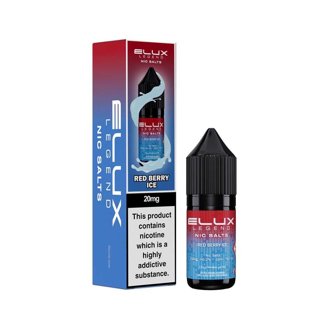 Elux Legend Nic Salt - Red Berry Ice