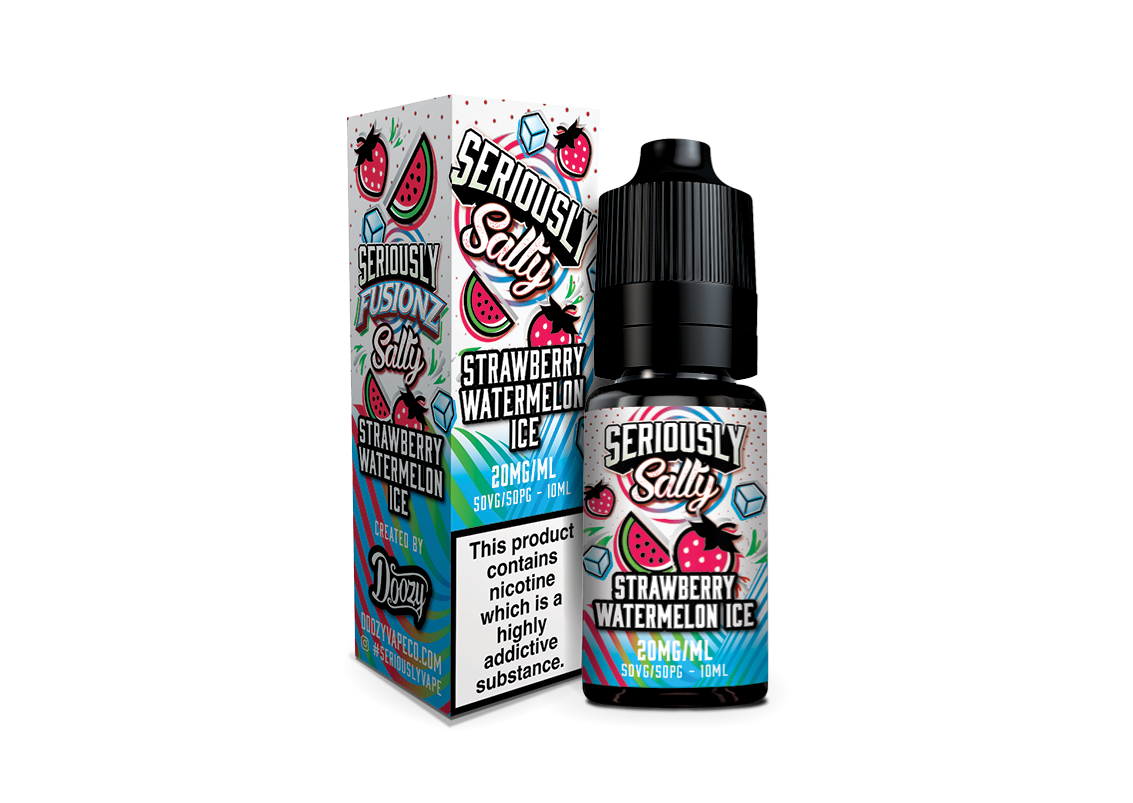 Doozy Vape Seriously Fusionz Salts - Strawberry Watermelon Ice
