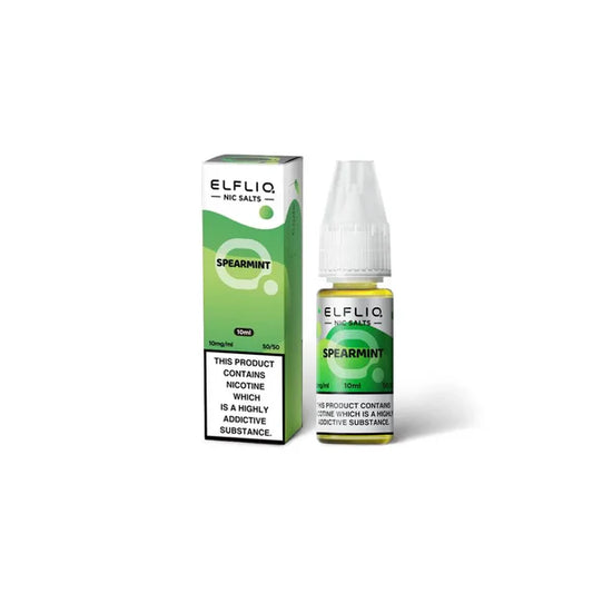 Elfliq (10mg) - The Official ElfBar Nic Salt 10ml - Spearmint