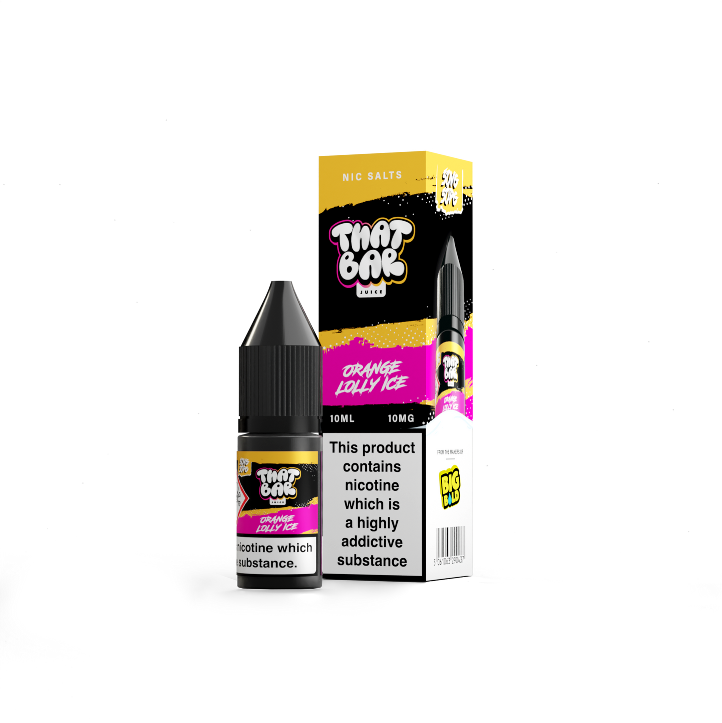 Orange Lolly Ice By That Bar Juice 10ml
