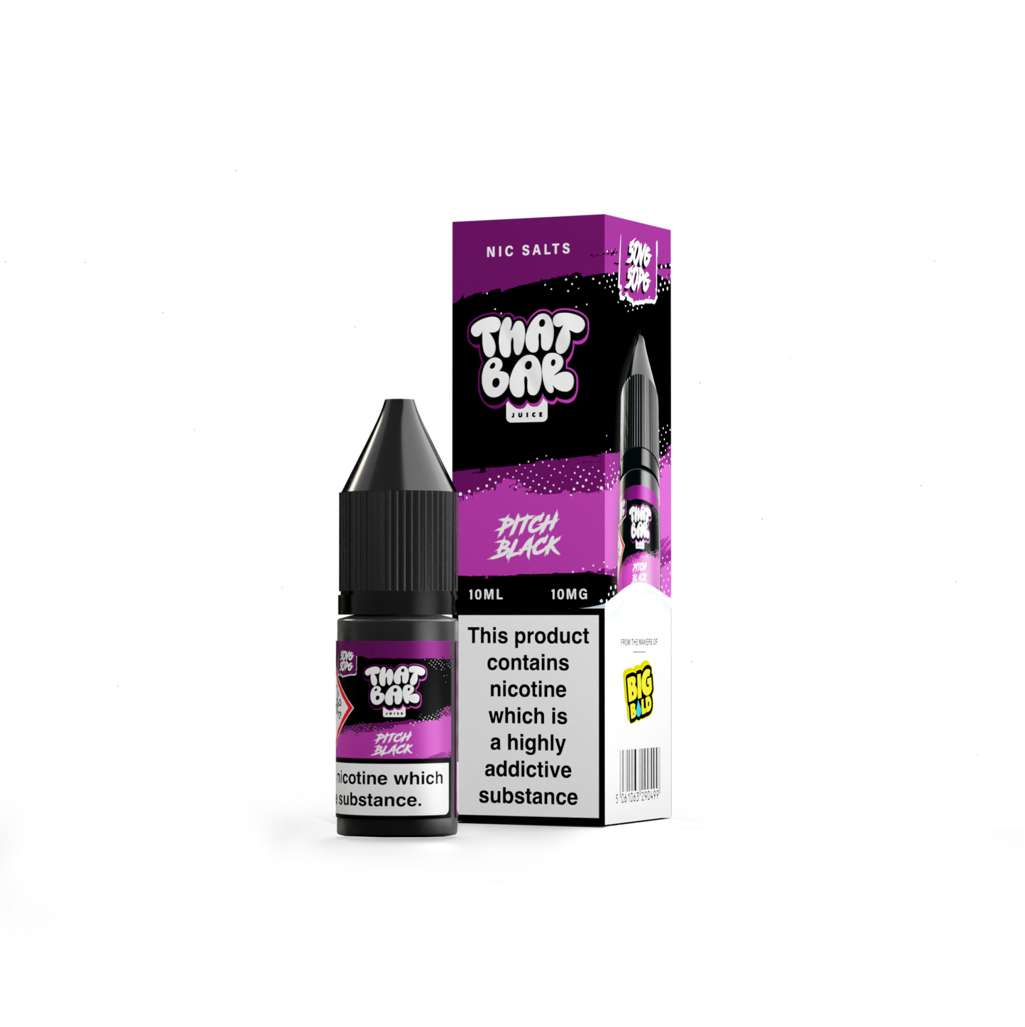 Pitch Black By That Bar Juice 10ml