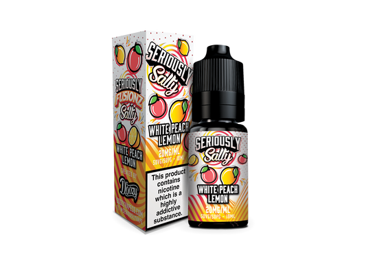 Doozy Vape Seriously Fusionz Salts - White Peach Lemon