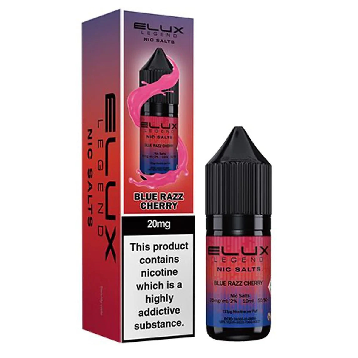 Elux Legend Nic Salt - Blue Razz Cherry
