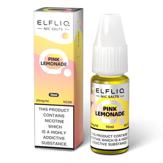 Elfliq (10mg) - The Official ElfBar Nic Salt 10ml - Pink Lemonade