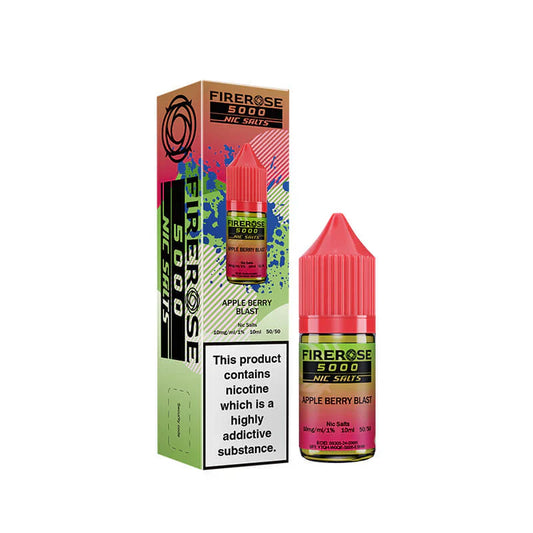 Firerose 5000 Nic Salt - Apple Berry Blast