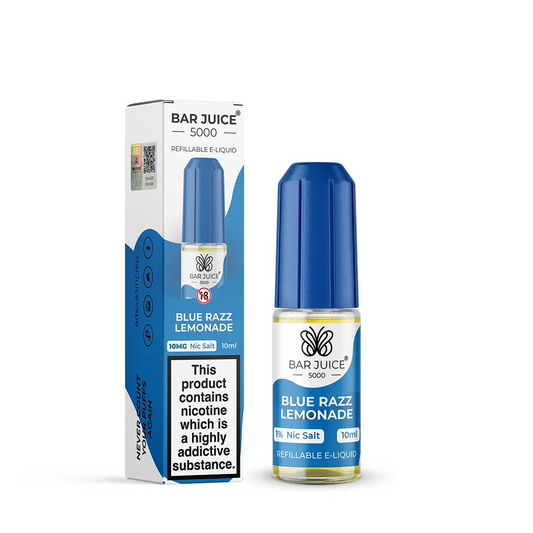 Bar Juice 5000 - Nic Salt 10ml - Blue Razz Lemonade