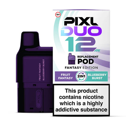 PlXL DUO 12 20mg Replacement POD Kit - 14 Flavours