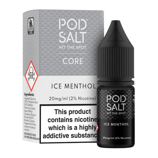 Pod Salt Ice Menthol 10ml E-Liquid - 20mg