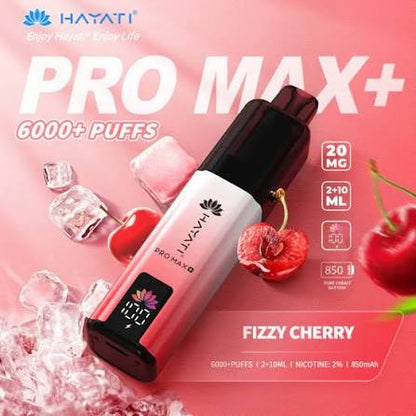 Hayati Pro Max+ 6k - 12 Flavours