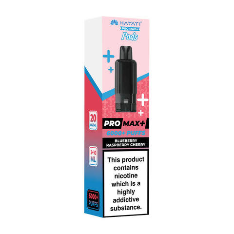 Hayati Pro Max+ 6k Pods - 13 Flavours