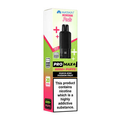 Hayati Pro Max+ 6k Pods - 13 Flavours