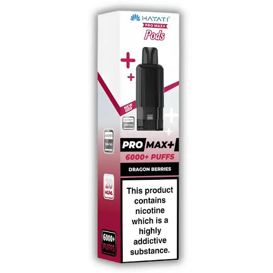 Hayati Pro Max+ 6k Pods - 13 Flavours
