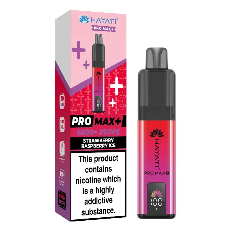 Hayati Pro Max+ 6k - 12 Flavours