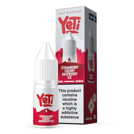 Yeti Summit Series 10ml Strawberry Cherry Raspberry Ice